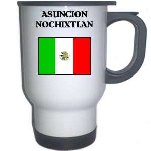  Mexico   ASUNCION NOCHIXTLAN White Stainless Steel Mug 