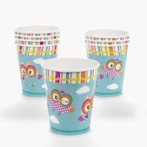  Youre A Hoot Cups   Tableware & Party Cups Health 
