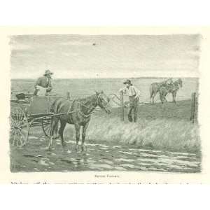  1894 Farmers in North United States A B Frost Pictures 