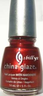 NEW China Glaze Nail Polish ~ Radiant Rust ~ Urban Chic Collection