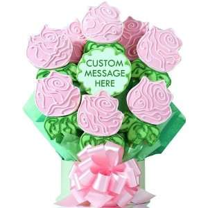 Pink Roses Bouquet  Grocery & Gourmet Food