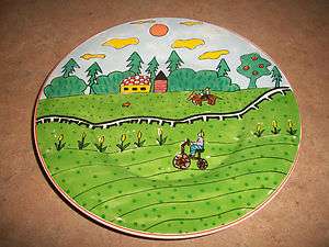 Annee Good Child Sky Farm Porta Portugal Decorative Plate  