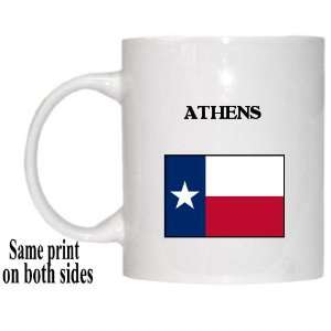  US State Flag   ATHENS, Texas (TX) Mug 
