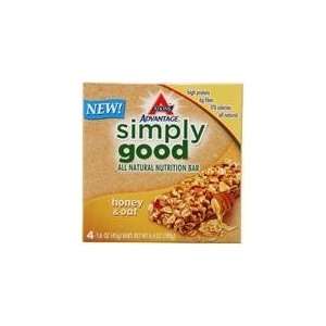  Atkins Nutritionals, Simply Good Bars, Honey And Oats 