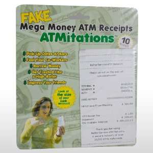  Fake ATM Receipts* Toys & Games
