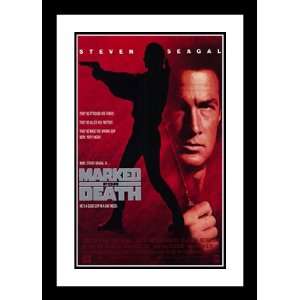 Marked For Death 32x45 Framed and Double Matted Movie Poster   Style A