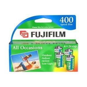 Fujifilm FUJI SUPERIA HIGH SPD35MM ISO 400 24EXP 4 PK 35mm ISO 