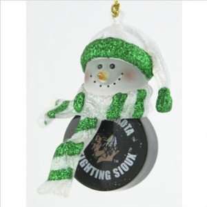  North Dakota Fighting Sioux 2.75 Striped Acrylic Hockey 