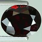 08 CT. RESPLENDENT~ OVAL FACET DEEP RED NATURAL PYROP