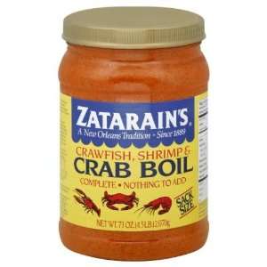 Zatarains, Boil Crab Shrimp, 73 OZ (Pack of 6)  Grocery 