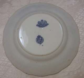 Antique Mid 19c Anthony Shaw FLOW BLUE Plate RARE  