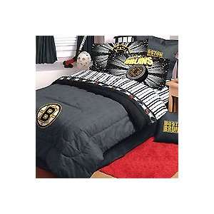  NHL Boston Bruins   4pc Bed Sheets Set   Full Sports 