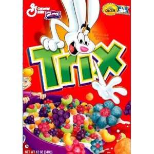 Trix Cereal 18.4 Oz (Pack of 12)  Grocery & Gourmet Food