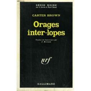  Orages inter lopes Carter Brown Books