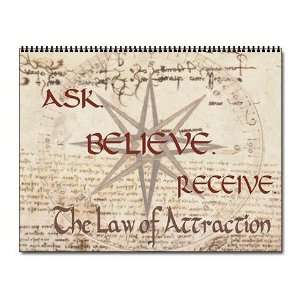  Law of Attraction Gratitude Wall Calendar by  