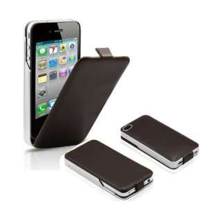  High Quality Iphone 4/4s Leather Battery Backup Charging 