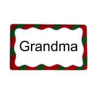  Grandma Personalize Christmas Name Plate 