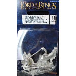   Rings Gandalf the White Foot and Mounted Blister Pack Toys & Games