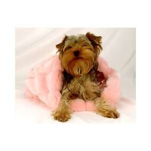  Pink Ultraluxe Faux Mink Pet Dog Bed Sak (Medium) Pet 