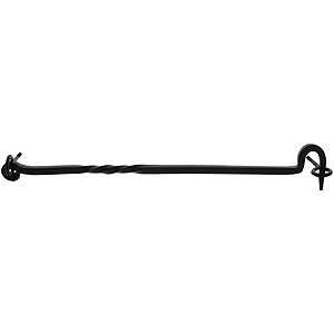 Shutter Latches. 15 1/2 Forged Iron Hook & Eye With Black Powder 