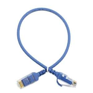   5HHOM 1L 5e Ultra High Flex Patch Cable, Ethernet Cord, 1 Foot, Blue