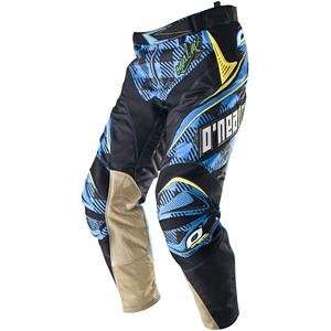  ONeal Racing Hardwear Plaid Pants   2010   30/Black/Cyan 