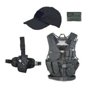  UAG Black Tactical Gear Combo  Lightweight Military 