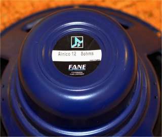 FANE AXA 12 Speaker replaces Celestion VOX Vintage 100 watt Alnico 8 