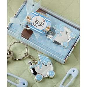  Blue Baby Carriage Design Key Chains Health & Personal 