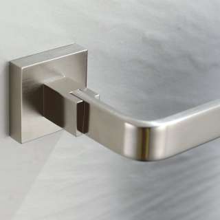 Kraus Aura Bathroom Accessories   Towel Ring Brushed Nickel  