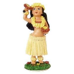  Dashboard Doll Mini Girl Uli Uli   Hawaii dashboard dolls 