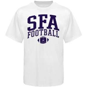  Stephen F. Austin Lumberjacks White Classic Football T 