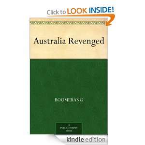 Australia Revenged Boomerang  Kindle Store