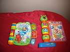 VTECH RHYME & DISCOVER BOOK + FISHER PRICE LAUGH & LEARN STORYBOOK 