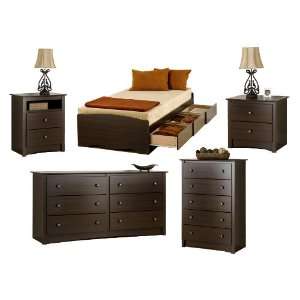  Twin / Mates Platform Storage Bed Fremont Collection in 