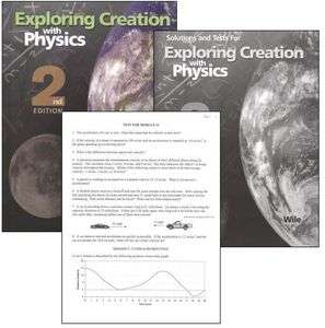 Apologia Physics SET and Companion CD NEW (Exploring Creation)  