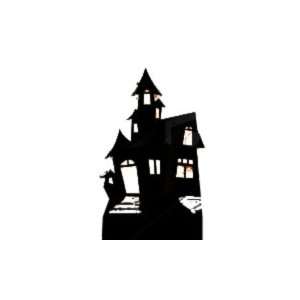 Haunted House (Silhouette)   Horror/Halloween Giant Cardboard Cutout 