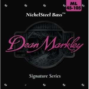 Dean Markley 2604A Nickel Steel Bass Strings (.045 .105 Medium Light)