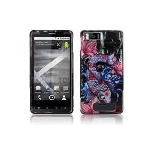   MB810 Droid X Graphic Case   Koi Fish Cell Phones & Accessories