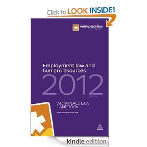 Employment Law and Human Resources Handbook 2012 (Workplace Law 