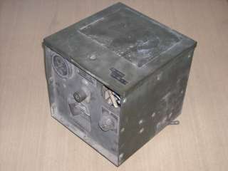 Vintage Military Generator/Radio Control Switch Box  