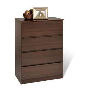    Avanti Espresso 4 drawer Chest by Prepac Furniture & Decor