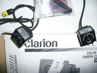 RV Camper Clarion Ultra Compact Color CCD Camera CC2011E rearveiw 