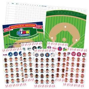  2007 National League East Collectors Set Kids Scorecard 