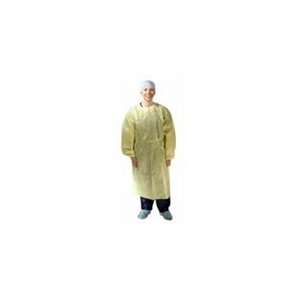  Isolation Gown Yellow X Large Case/50 by Marble Health 
