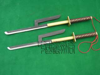 S3310 JAPANESE BLEACH UKITAKE JYUSHIROU PISCES 2 DOUBLE SWORDS GUN 