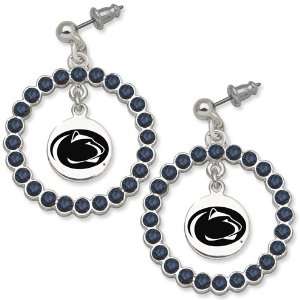  Penn State University Spirit Earrings/Brass Alloy Jewelry