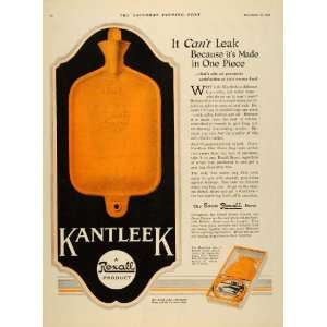   Rubber Hot Water Bag Syringes   Original Print Ad