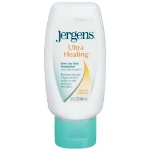  Jergens Ultra Healing Lotion Tottle, 3 Ounce (Pack of 3 