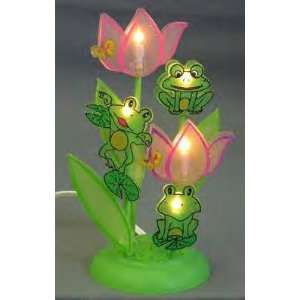  Three Frogs Acrylic Lamp (CPI)